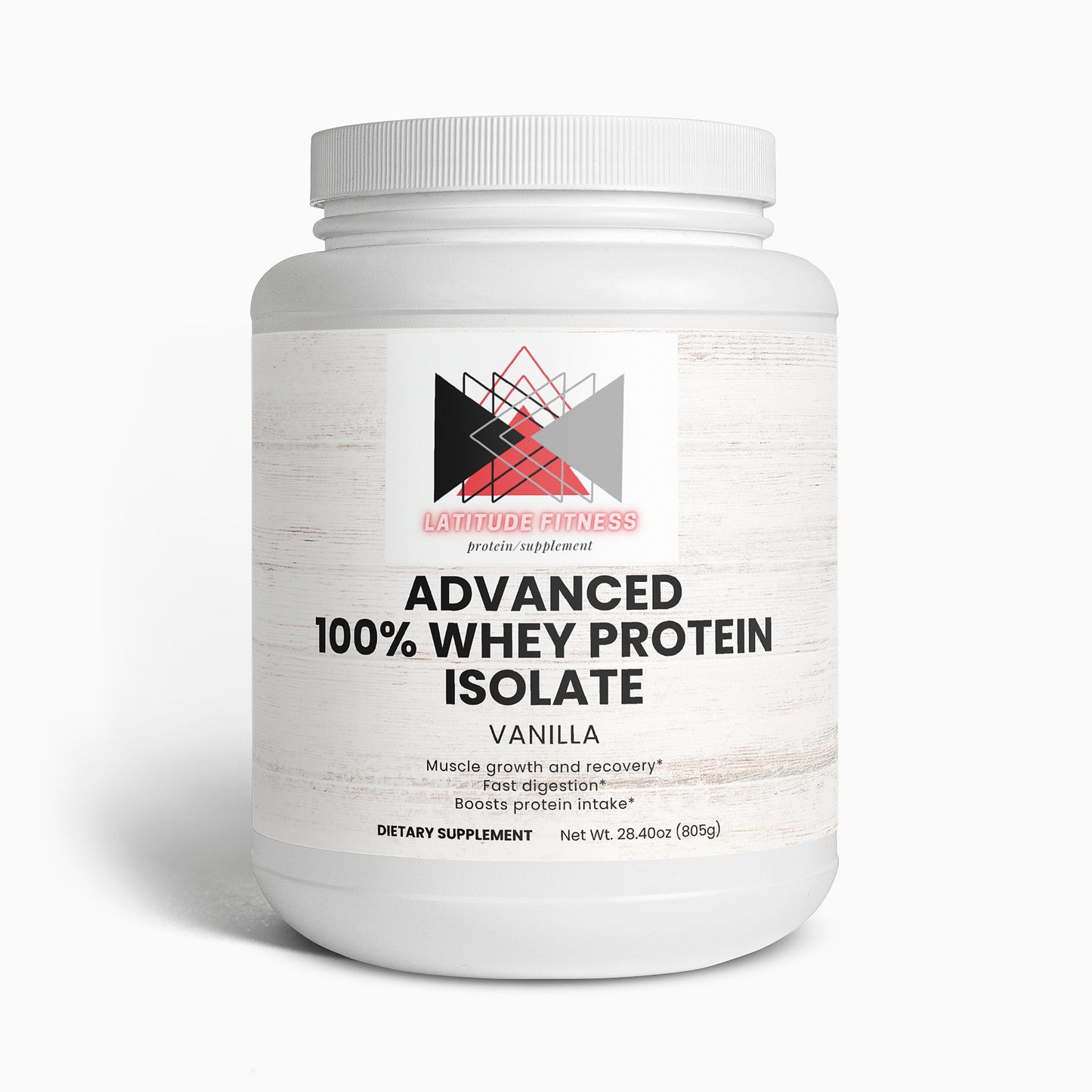 Advanced 100% Whey Protein Isolate (Vanilla)