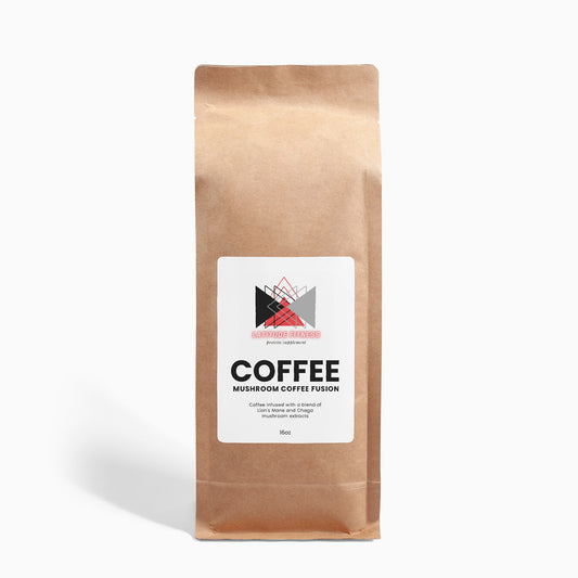 Mushroom Coffee Fusion - Lion’s Mane & Chaga 16oz