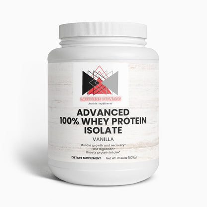 Advanced 100% Whey Protein Isolate (Vanilla)